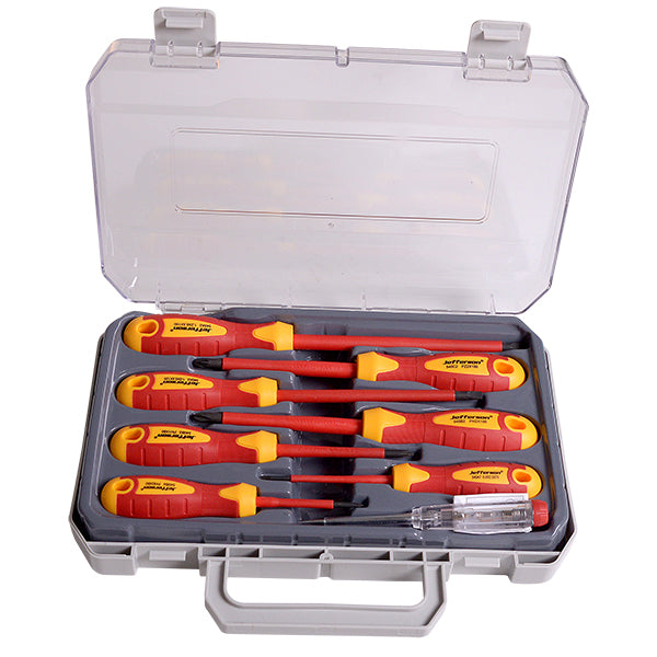 Jefferson 8 Piece Insulated VDE Screwdriver Set