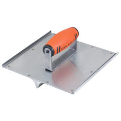 Kraft 8" x 8" 1/2"R, 3/4"D Stainless Steel Seamer/Groover with ProForm® Handle