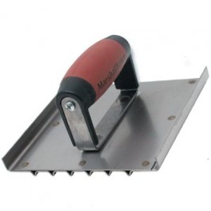 Step Edge Groover MARSHALLTOWN 6 X 6 STAINLESS STEEL SAFETY STEP GROOVER - 6 GROOVES-1/8 ...