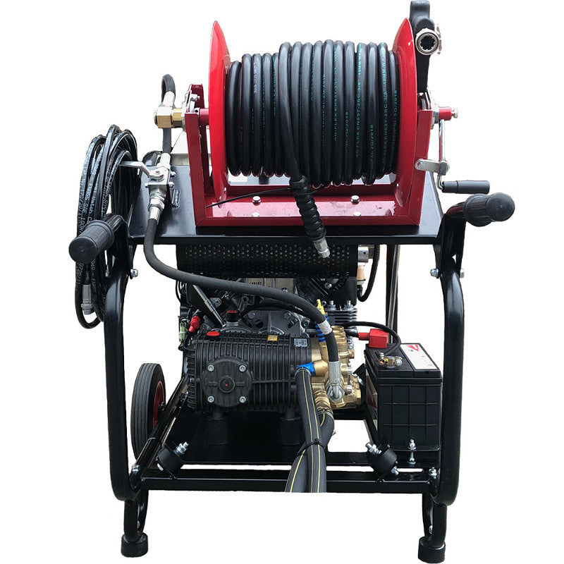 Honda Drain Jetter/Power Washer with Reel & Hose