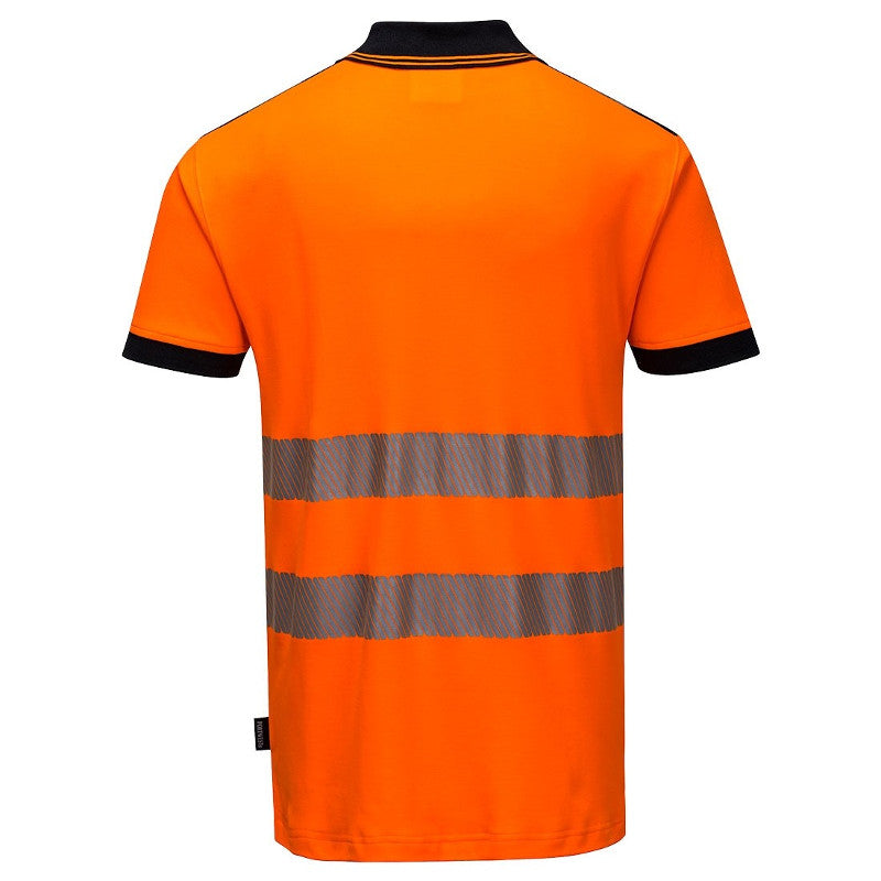 PORTWEST HI-VIS POLO SHIRT S/S