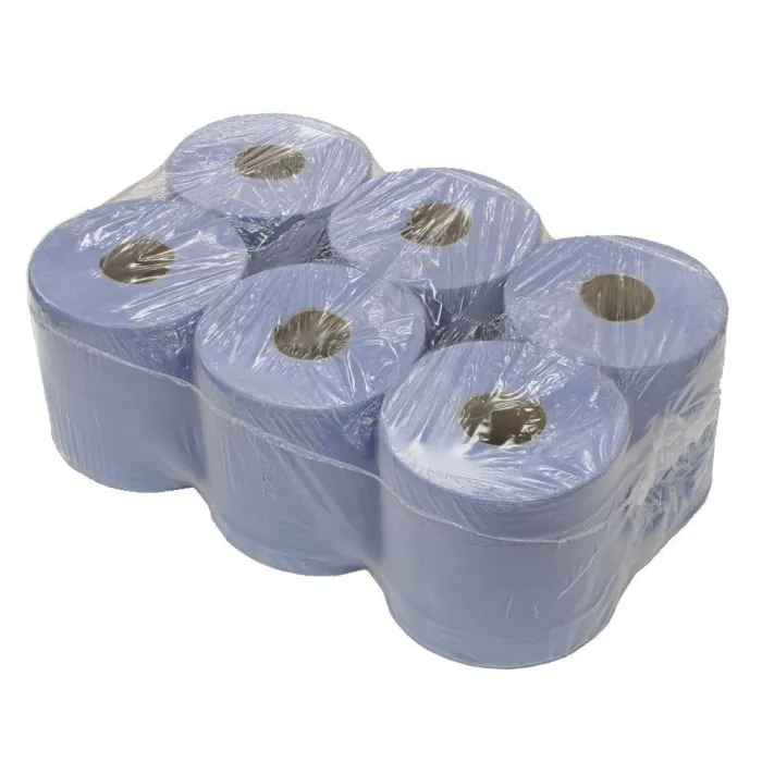 Extra-long Blue Roll (100m) (Pack of 6 Rolls)