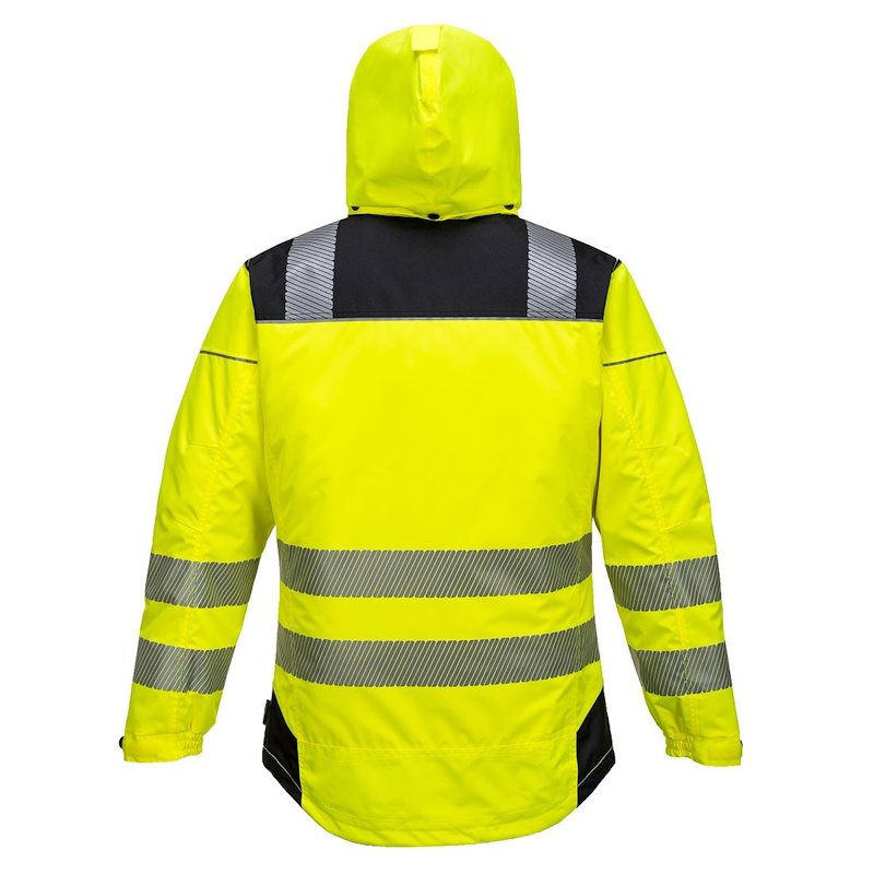 Portwest Vision Hi-Vis Yellow Rain Jacket & Trouser Suit