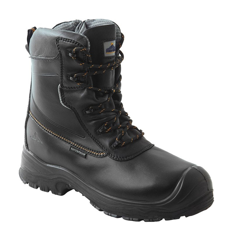 PORTWEST COMPOSITELITE TRACTION 7 INCH (18CM) SAFETY BOOT S3 HRO CI WR