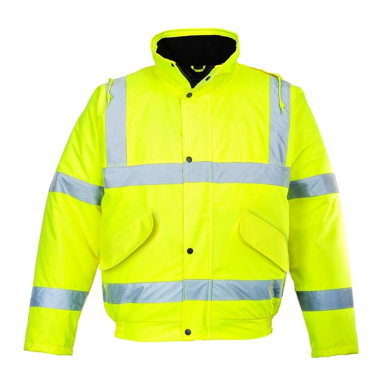 PORTWEST HI-VIS BOMBER JACKET