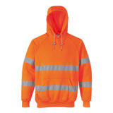 PORTWEST HI-VIS HOODED SWEATSHIRT