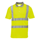 PORTWEST HI-VIS SHORT SLEEVE POLO