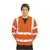 PORTWEST HI-VIS TWO BAND & BRACE JACKET