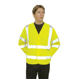 PORTWEST HI-VIS TWO BAND & BRACE JACKET