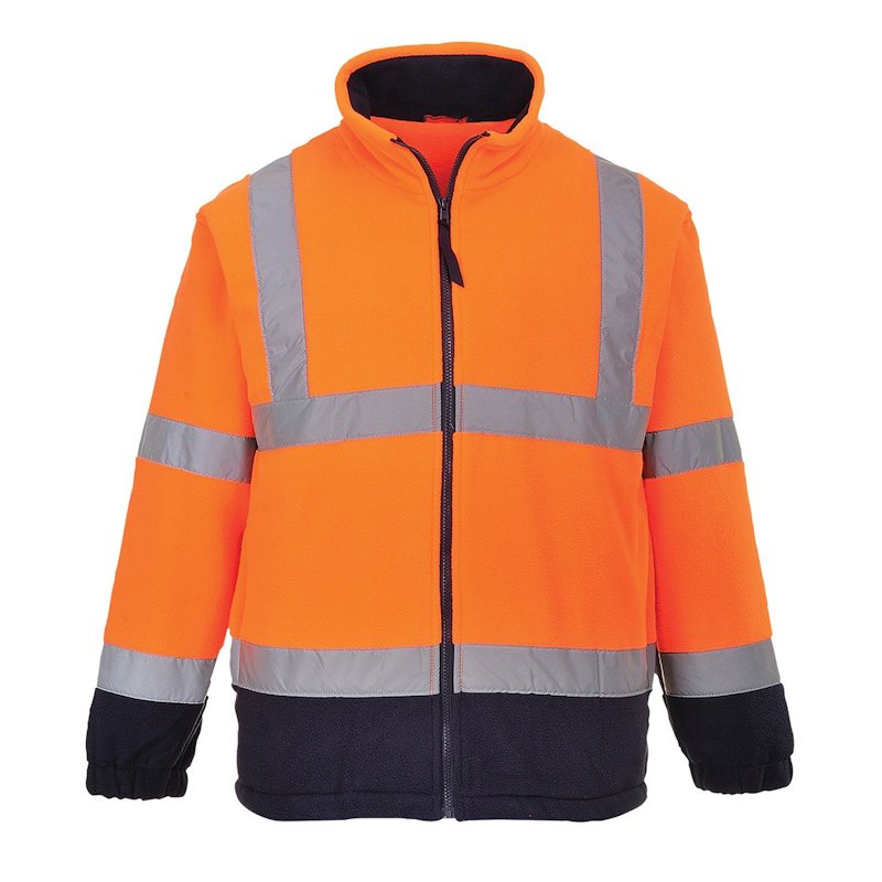 PORTWEST HI-VIS TWO TONE FLEECE