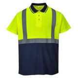 PORTWEST HI VIS TWO-TONE POLO