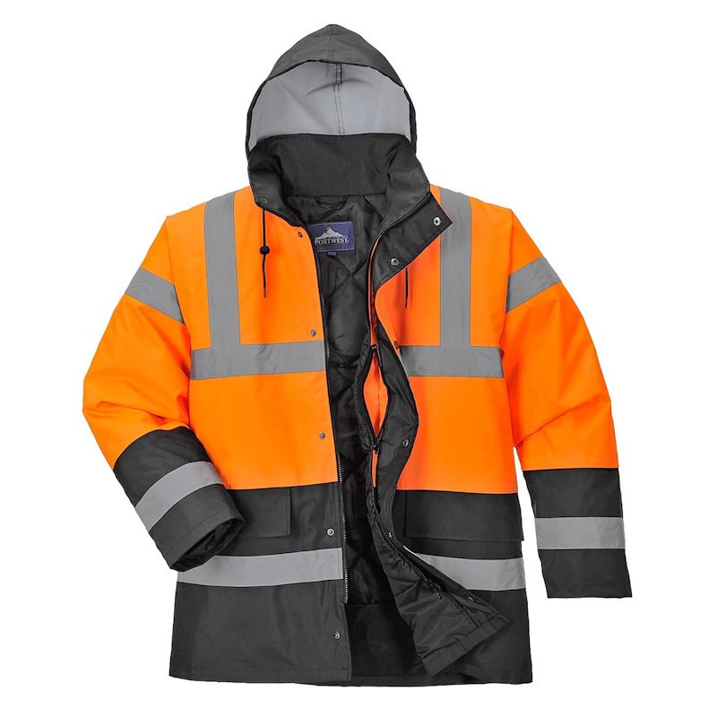 PORTWEST HI-VIS TWO TONE TRAFFIC JACKET