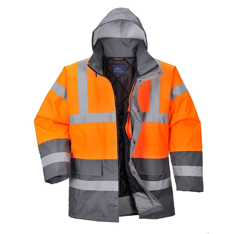 PORTWEST HI-VIS TWO TONE TRAFFIC JACKET