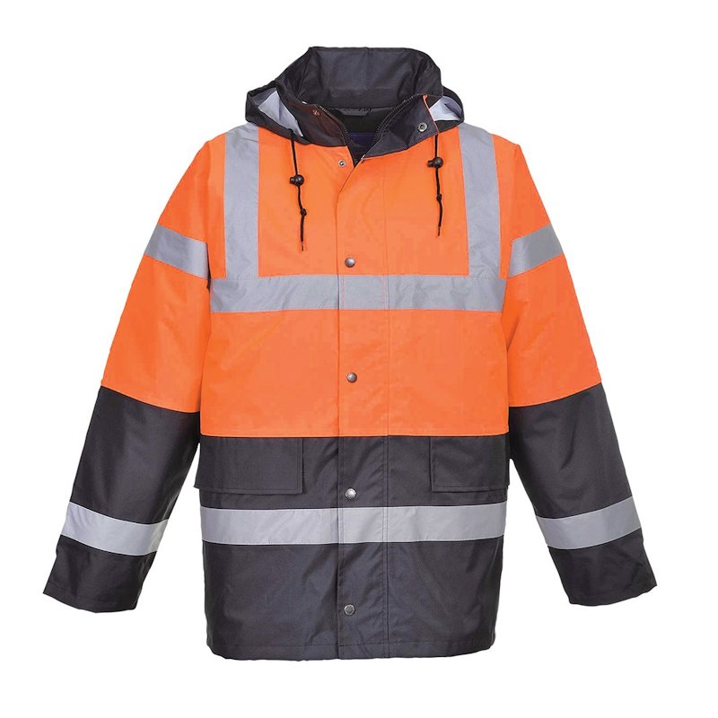 PORTWEST HI-VIS TWO TONE TRAFFIC JACKET