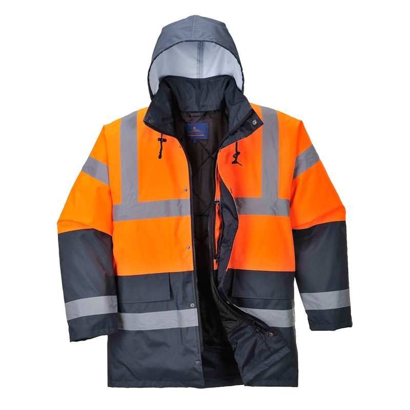 PORTWEST HI-VIS TWO TONE TRAFFIC JACKET