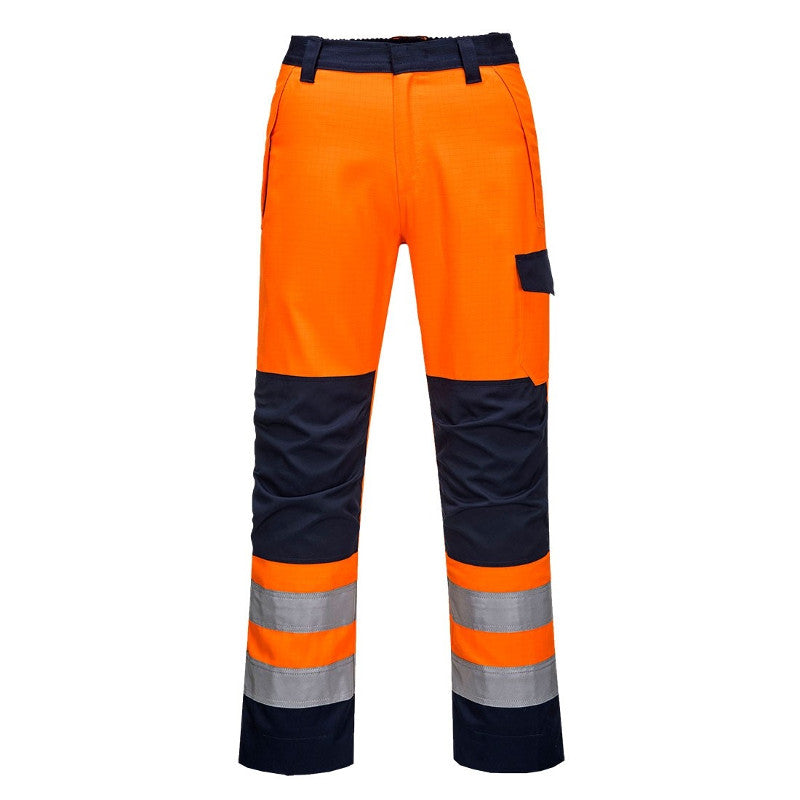 PORTWEST ARC-RATED MODAFLAME RIS ORANGE/NAVY TROUSER