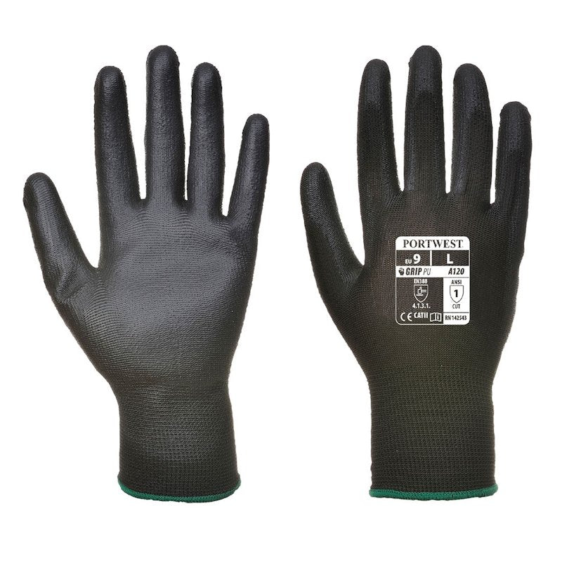 PORTWEST PU PALM GLOVE (10 PACKS OF 12 PAIRS)