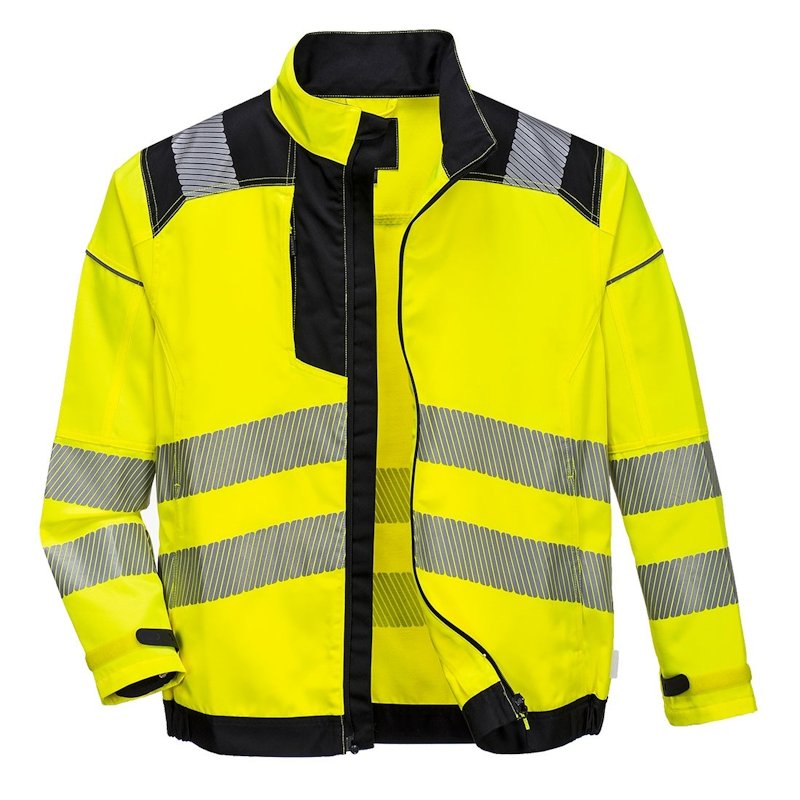 Portwest Hi-Vis Yellow Work Jacket
