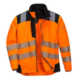 PORTWEST VISION HI-VIS SOFTSHELL JACKET