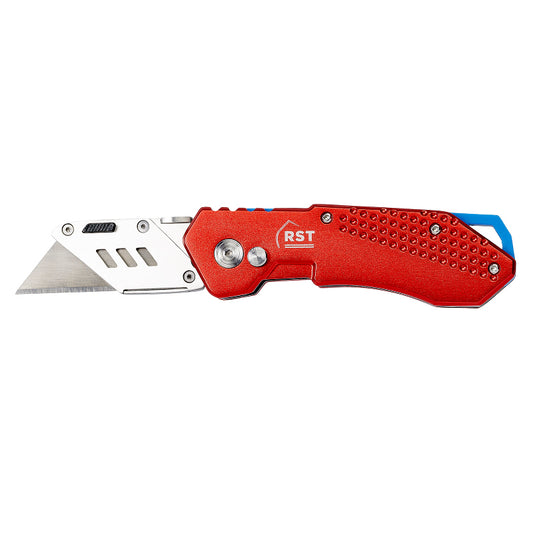 RST Folding Knife and Blades - Red