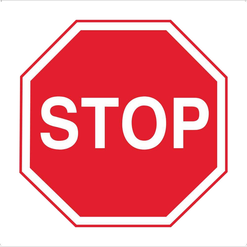 RUS 027 Stop Sign