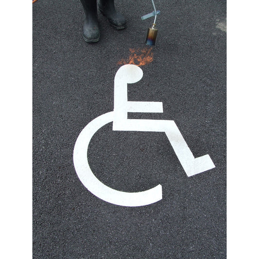 Thermoplastic Disabled Parking Symbols