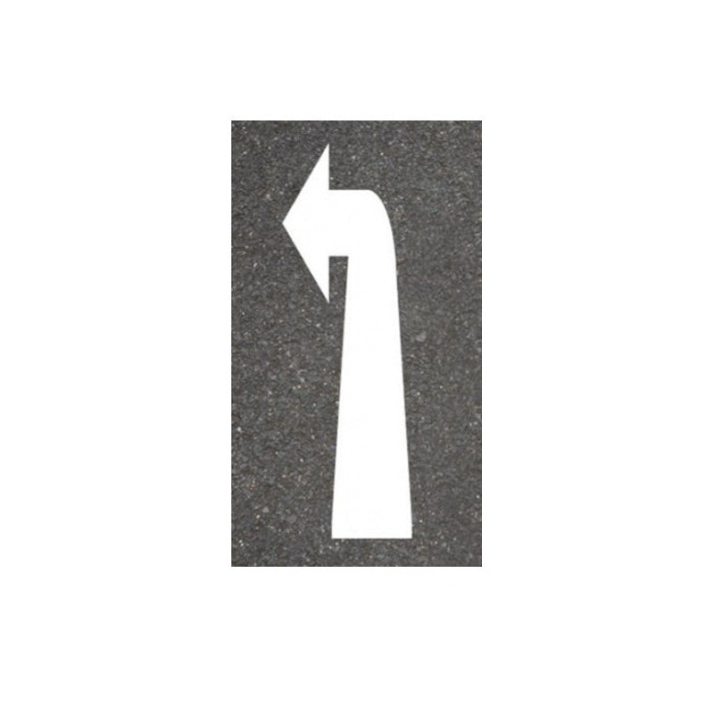 Thermoplastic Left Arrow Road Markings