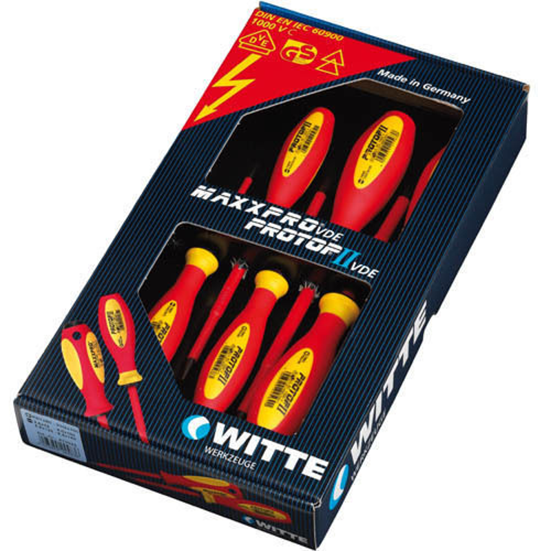 Witte 5 Piece Insulated Screwdriver Set