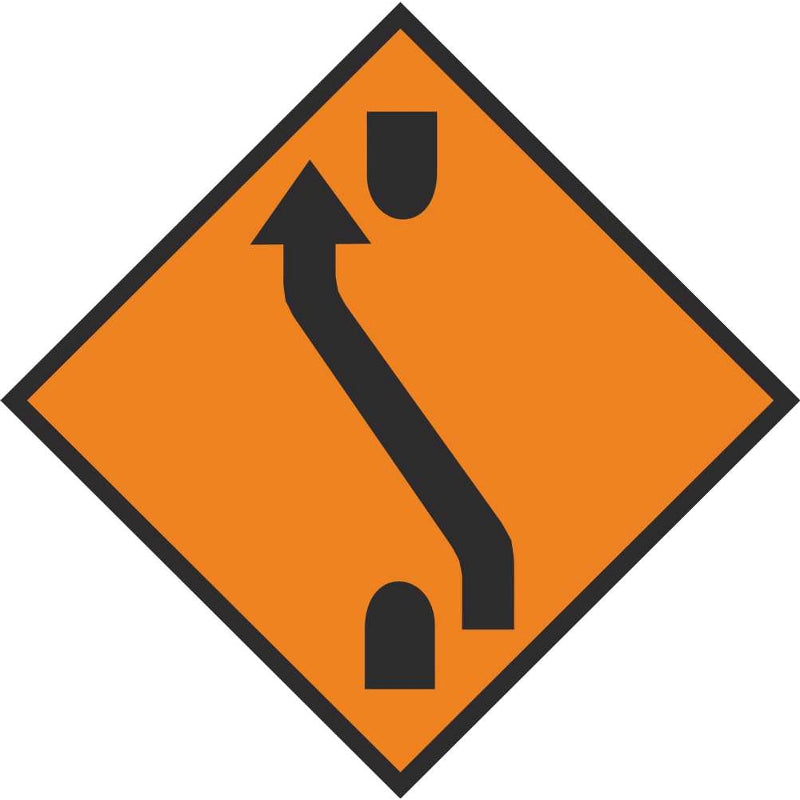 Crossover Traffic Sign Example Road Signs - Signs & Traffic Lights - Traffic Management – Toolman Limited