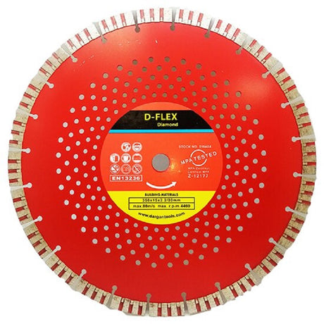 D-FLEX Diamond Cutting Disc 14" (Pack of 2)