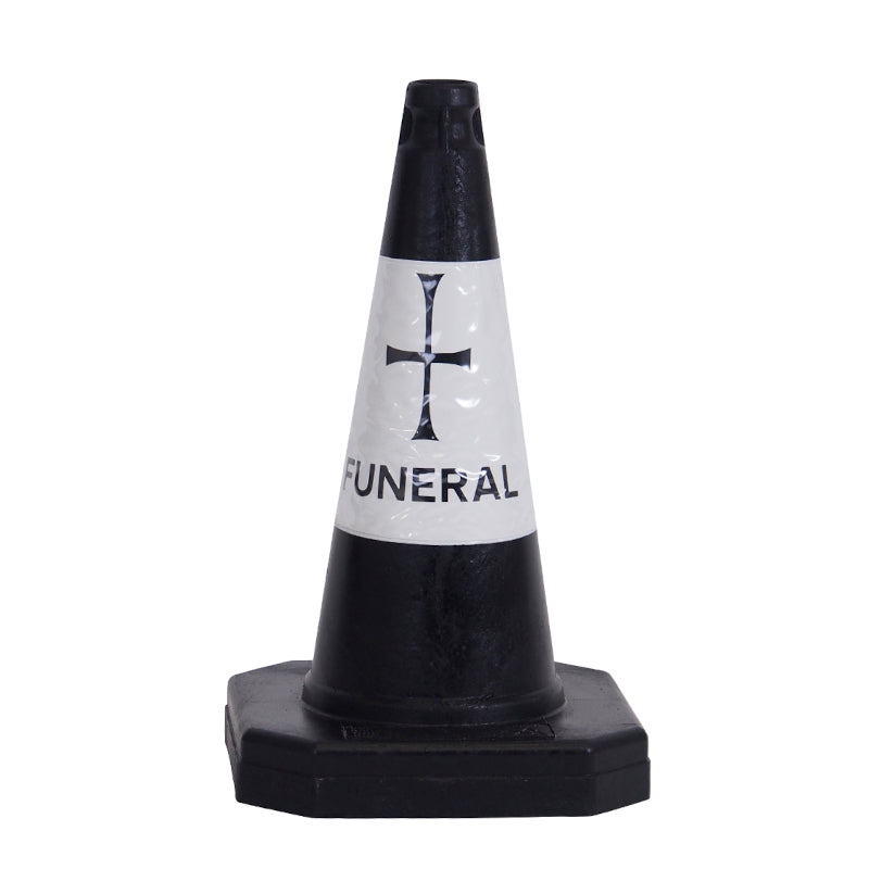 750mm Funeral Plastic Traffic Cones