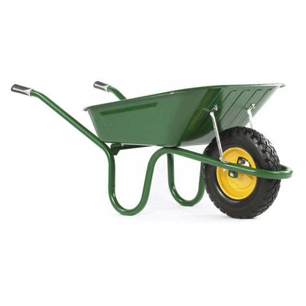 Haemmerlin Green Puncture-Free Tarmac Wheelbarrow 90L – Toolman Limited