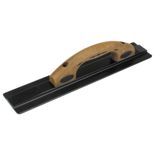 Kraft 18" x 3-1/4" Elite Series Five Star™ Square End Magnesium Float with Cork Handle CFE018K