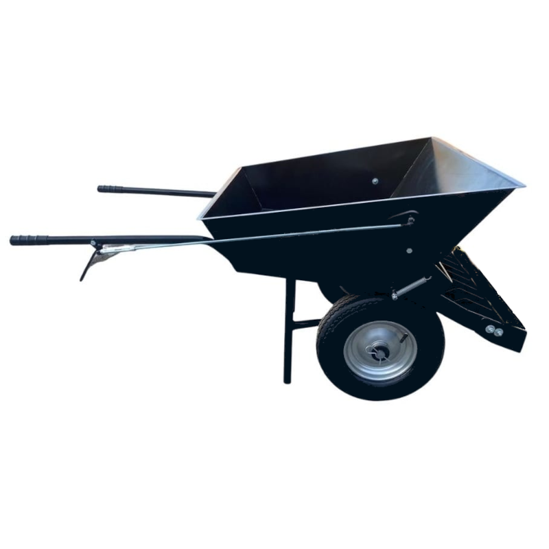 Mix-It Mini-Chip Spreader Wheelbarrow