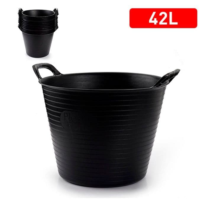 Plasticforte 42L Recycled Flexi Tub