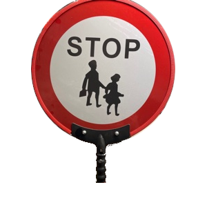 Hand-held School Crossing Traffic Sign  600x600