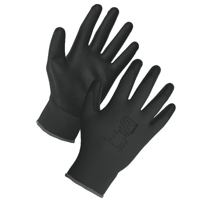 Supertouch Black PU Fixer Glove (10 Packs of 12)